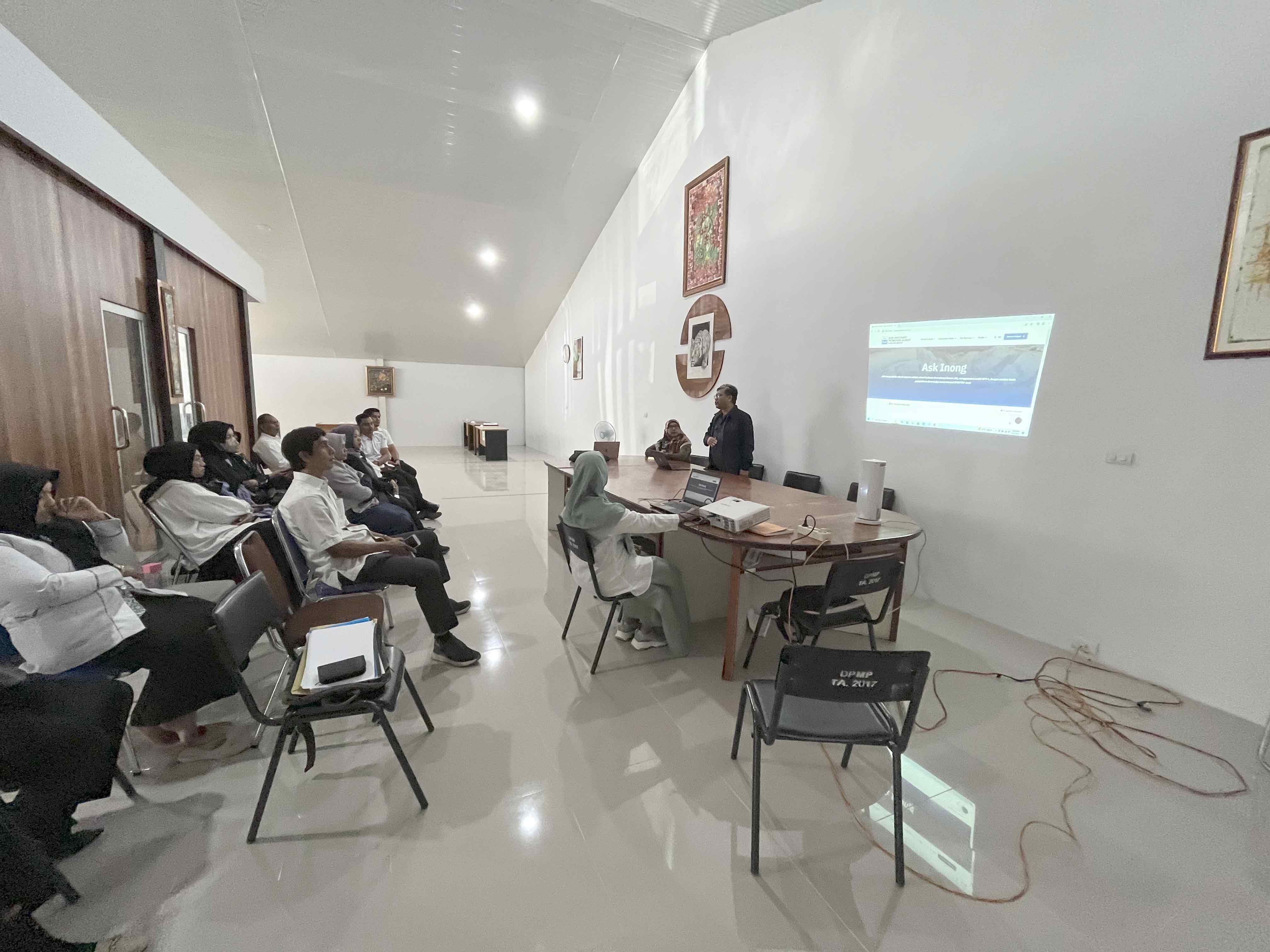 DPMPTSP Aceh Sosialisasikan Web Investasi dan SI INONG PRIMA di Aceh Tengah